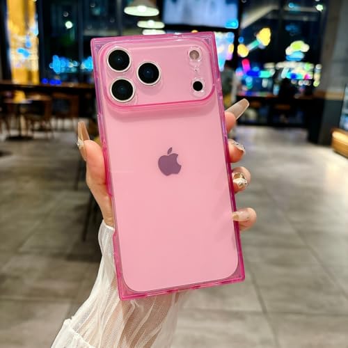 Coque iPhone 17 Pro Max silicone angles renforcés protection rectangle