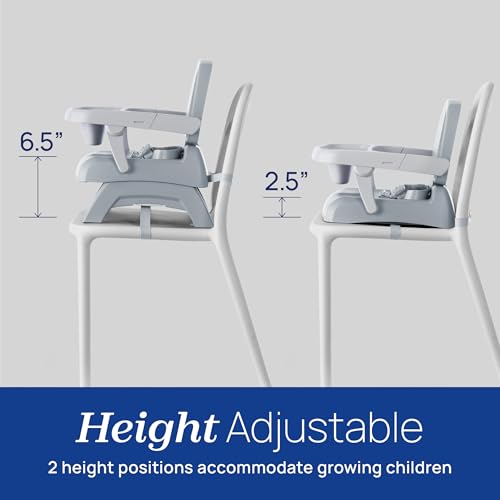 Image of Chicco Bento Booster 3-in-1 Portable Booster Seat for Table, Feeding Seat and Toddler Chair for Babies and Toddlers, for Children up to 50 lbs., Lightweight, Compact Fold, Oat /Beige