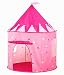 PLAY 10 Kids Tent for Princess Pop up Castle Tent for Indoor and Outdoor Fun,Neatly Folds into a Carrying Bag