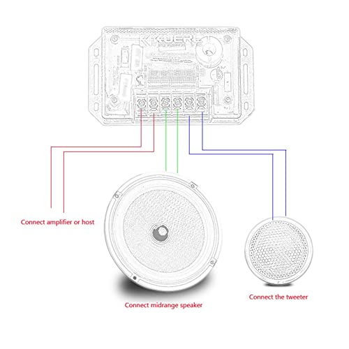 Suppas Loudspeaker 6" 6.5 Inch Bullet Car Audio Speaker Car-Styling Sets Yellow Component Speakers Crossover Tweeter Automobile #TOP5