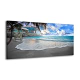 BYXART Beach Canvas Wall Art 20×40