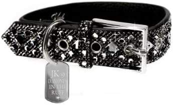 Miniatura 2 de Jacqueline Kent Diamonds in The Ruff - Collar para perro con diamantes de imitación, talla S (rosa)