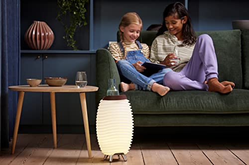Foto von Kooduu Synergy 35 - Tragbarer Bluetooth-Lautsprecher, dimmbares LED-Lampe und Weinkühler - Musik und Licht für den Innen- und Außenbereich, wie Partys, Dinner und Feiern Aller Art