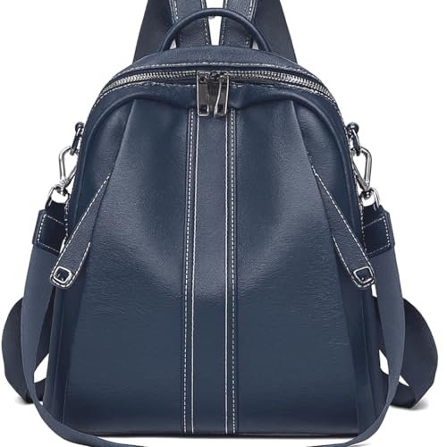 Image of Stylish Casual Medium Office Women Backpack, Travel Daily Use College Bag for Girl's, Note-Book Tuition Nurse Lightweight Backpack