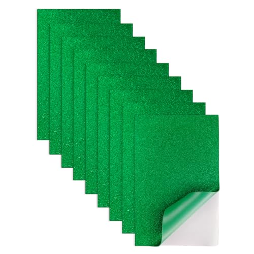 Jtnohx Glitzer Moosgummi Selbstklebend, 9 Bögen Moosgummi Basteln,...