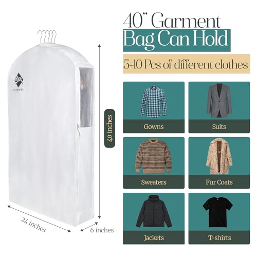 Cashmere Kiwi Cotton Garment Bag thumbnail 2