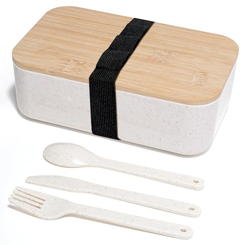 Cheerhom Bento Box Japanisch,Meal Prep Boxen, Lunchbox Set mit Besteck und Tragetasche, für Erwachsene und Kinder,Brotbox, Essensbox & Vesperbox in einem,1000ml Brotdose Kinder Cheerhom Bento Box Japanisch,Meal Prep Boxen, Lunchbox Set mit Besteck und Tragetasche, für Erwachsene und Kinder,Brotbox, Essensbox & Vesperbox in einem,1000ml Brotdose Kinder