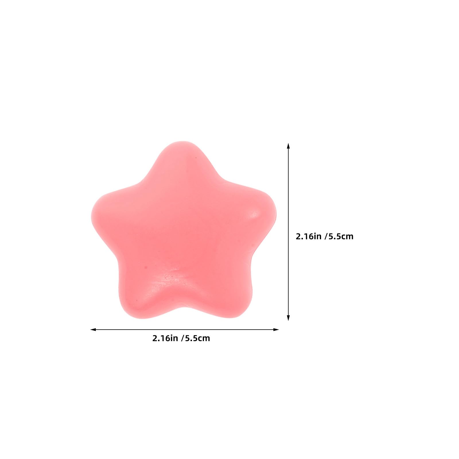 ifundom 120 Bolas de Repuesto para Piscina de Bolas Infantil: Redondas de plástico con Forma de Estrella - Resistentes a Golpes para Parques Infantiles de Interior - Juguetes sensoriales para bebés