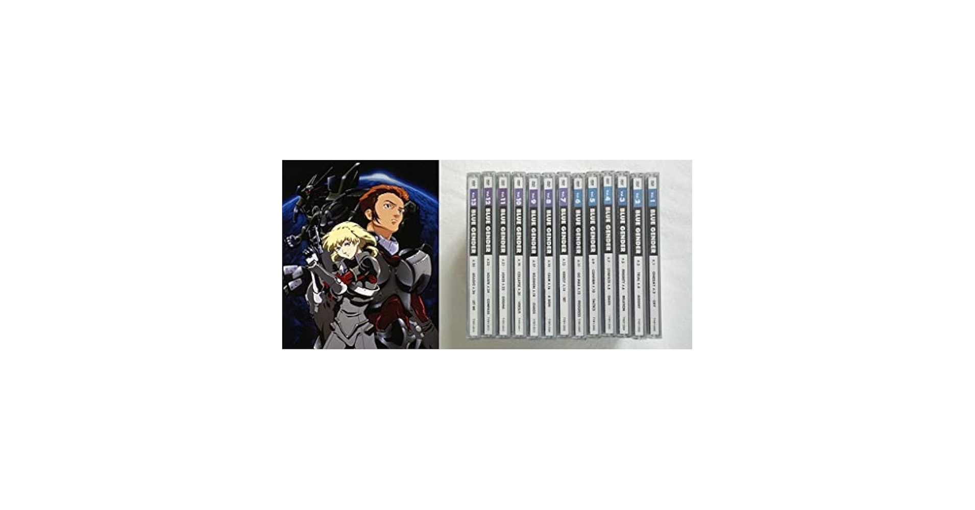 Amazon.co.jp: DVD アニメ 全話 BLUE GENDER ブルージェンダー