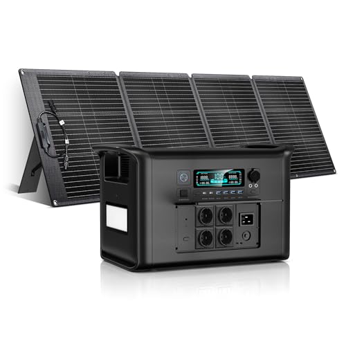 CTOLITY AP2000 Tragbare Powerstation, 2048Wh Solargenerator mit...