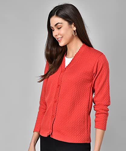 Image of eKools Women's Winterwear Woolen Sweater Cardigans