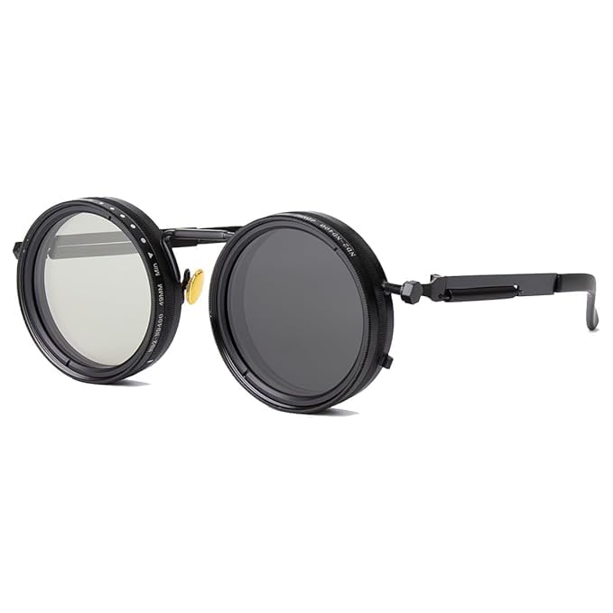 Adjustable Tint Sunglasses – Auto Adjustable Light Control Smart Sunglasses with UV400 Protection, Polarized Adaptive Tint Lens, Unisex Stylish Eyewear for Drivin-image-35