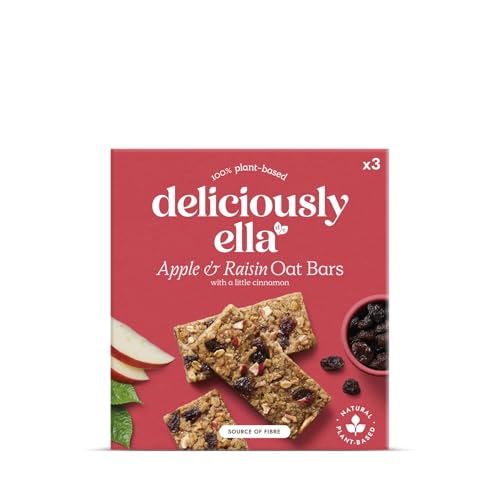 Deliciously Ella Apple Raisin And Cinnamon Oat Bar Multipack 3X50G 150G
