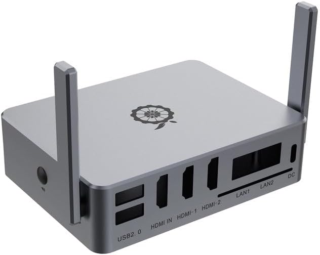 Orange Pi 5 Plus Metal Case, Aluminum Alloy Material Compatible with Orange Pi 5 Plus Single Board Computer