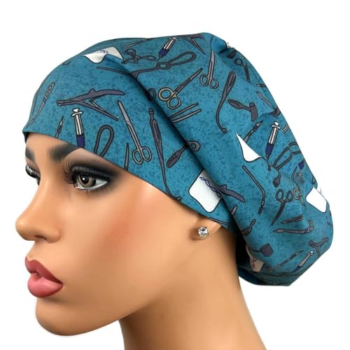 Gorro Quirúrgico Euro Scrub Azul Verdoso miniatura 1