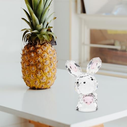 Figurine de lapin pour table basse et petite statue décorative de jardin intérieur - 5