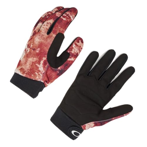 FOS901472 SEEKER MTB GLOVE, (43V) OXIDATION PRINT RED, L