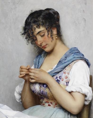 Image Sur Toile Eugène De Blaas pour habiller un grand mur blanc vide