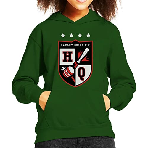 Sweat à capuche Batman Harley Quinn pour enfant chaud et résistant aux lavages