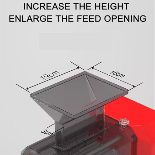 MYFTNP Ablandador De Carne Eléctrico De 600W, Ablandador De Carne De Acero Inoxidable, Grosor De Rebanada: 0-4 CM, Entrada De Alimentación: 19 * 16 Cm, Ablandador De Carne De Alta Eficiencia - imagen 4