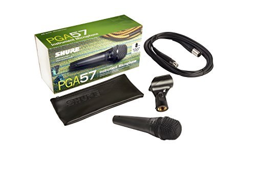 SHURE PGA57 楽器用マイクロホン ダイナミックマイク カーディオイド Amazon.com: Shure PGA57 Dynamic Microphone - Professional Quality