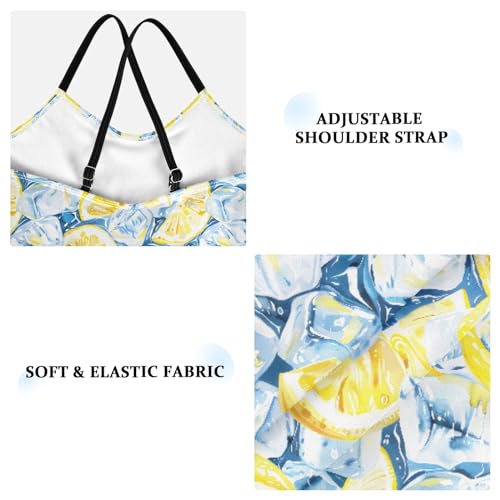 GEDAKO Maiô feminino de uma peça, roupa de banho esportiva para adolescentes, lindo leão 3T, Gelado