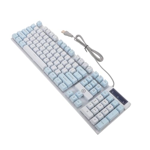 Clavier mécanique sans fil Azerty ordinateur portable PC 104 touches ABS