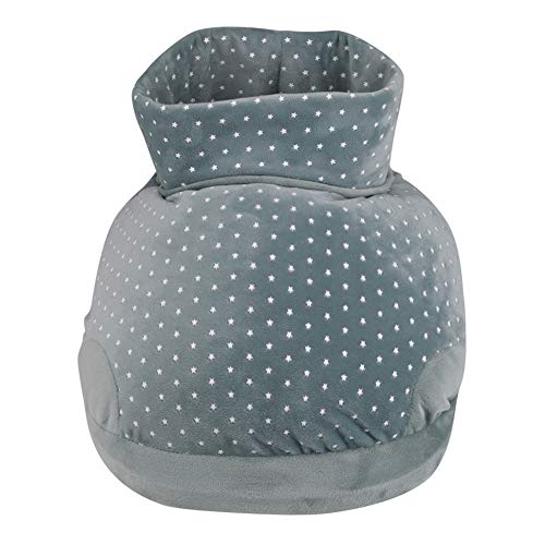 MYONLY - Calentadores de pies Lavables, Antideslizantes, para Invierno, eléctricos, USB, cálidos, Suaves, multifuncionales, diseño de Botas, Unisex, Color Verde