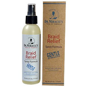 Dr Miracles Braid Relief Spray Formula Gentle 6 Oz Buy Online In