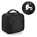 CURMIO Projector Case, Mini Projector Carrying Bag Compatible for DR.J Professional and QKK Mini Projector, Black