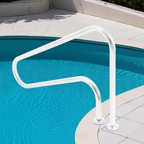 Barandal para piscina en acero inoxidable 304, 49 pulg miniatura 6