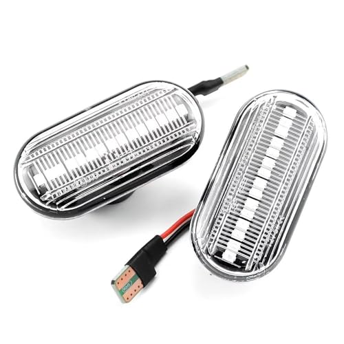 Clignotants dynamiques LED blancs pour Dacia Duster Lodgy Dokker