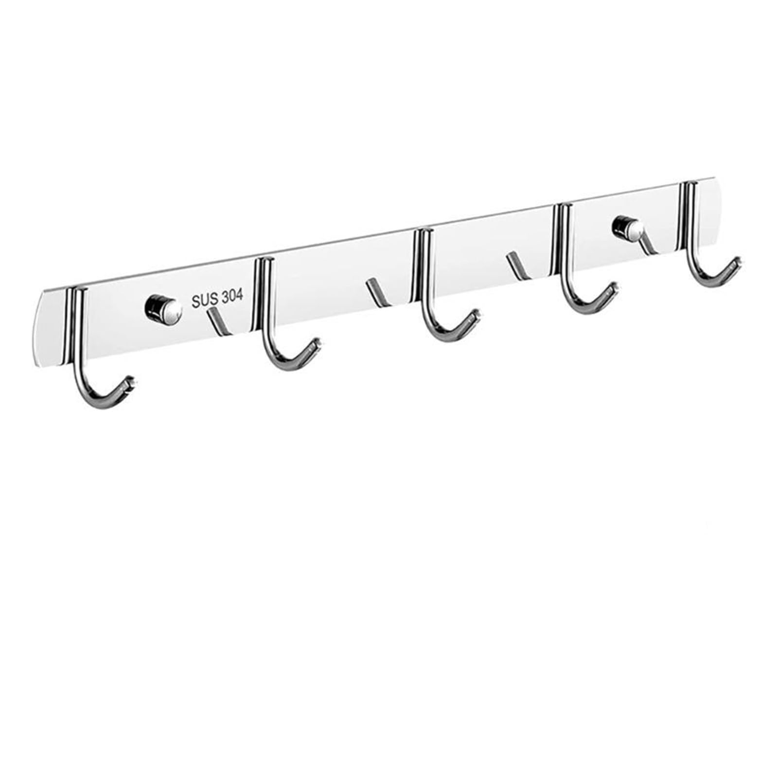 Fdbtyjn 5 Hooks Over Door Hook Hook Sturdy Organizers For Secure Hanging In Various Rooms(5 Hooks)