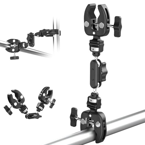 NEEWER Double Super Clamp Camera Mount with Magic Arm, NATO