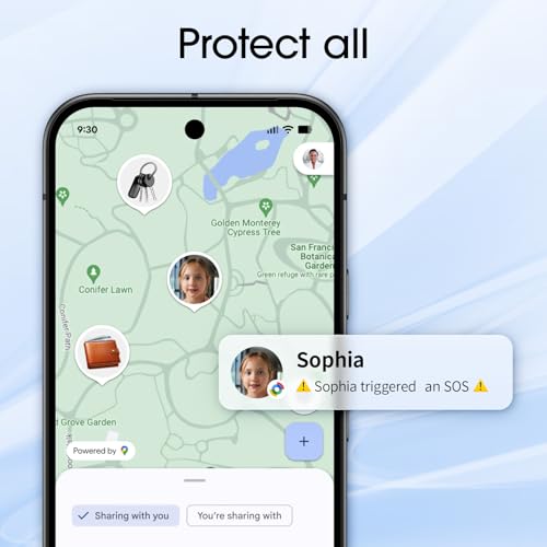 Air Tracker Tags 4 Pack for iOS and Android Bluetooth Smart Compatible with Apple Find My - image 7