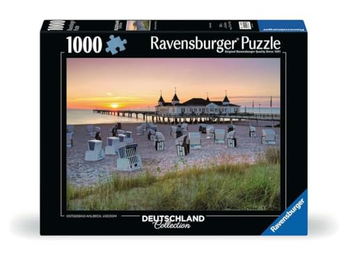 Ravensburger 12000644 - Spiaggia Sul Mar Baltico - Puzzle 1000 Pezzi – Puzzle Adulti E Ragazzi Da 14 Anni, Puzzle Spiaggia