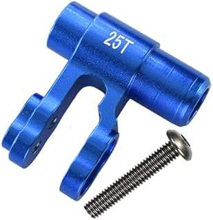 Aluminum Standard 25T Servo Horn for Traxxas X Maxx 4X4 6S / 8S - 2Pc Set Blue