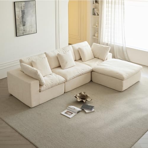 Modular Sectional Sofa,Oversized Cloud Couch with Deep Seat Sofa in