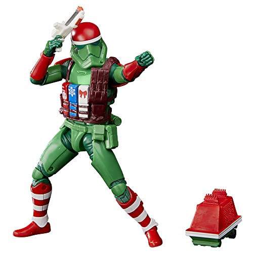 Star Wars The Black Series First Order Stormtrooper (Holiday Edition), Multicolored, 6 inch - Image 2