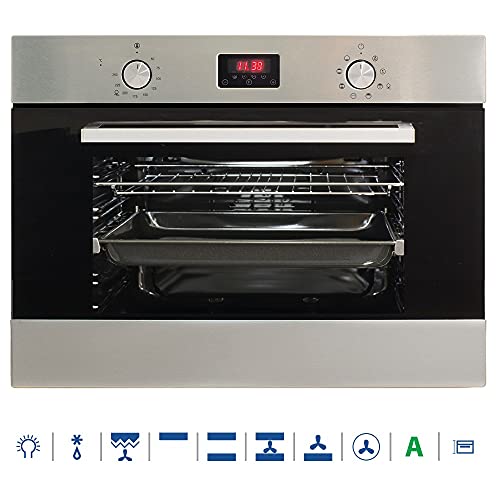 Allcata Einbau-Backofen Induktion Kochfeld SET Multifunktionsbackofen 8 Funktionen, 45cm EinbauhoheInduktionskochfeld IB… – Bild 3