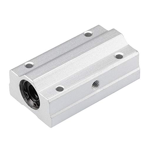 uxcell SCS10LUU Linear Ball Bearing Slide Block Units Extra Long, 10mm Bore Dia 1Pcs