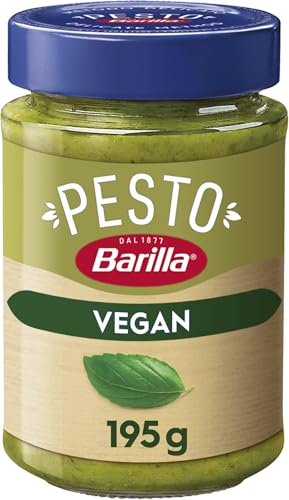 Pesto Basilico Vegan Barilla 195 g lot de 10 sauces italiennes