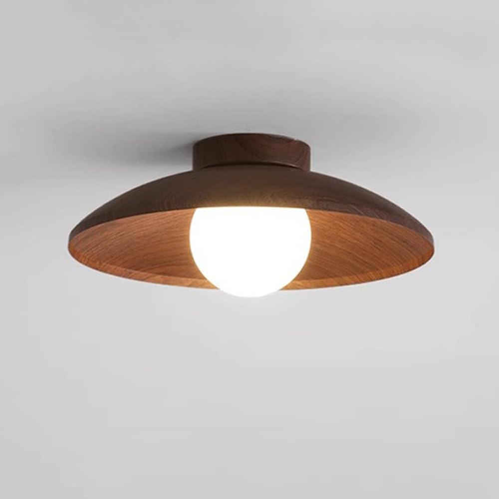 Luz de techo de pasillo en forma de bola de vidrio para pasillos modernos