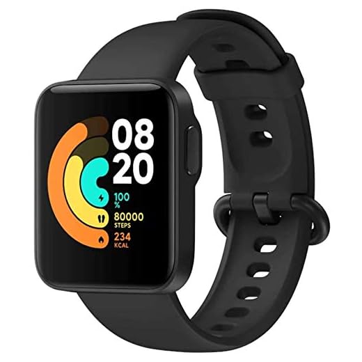 Xiaomi Mi Watch Lite - Smartwatch Deportivo Inteligente, Pantalla HD 1.4", Monitor Sueño, Giroscopio 6 Ejes, 7 Modos Deportivos, Monitor 24/7, 5 ATM, Negro