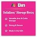 ArtBin Large Solutions Box Clear Art & Craft Organizer with Dividers - Plastic Storage Case for Convenient and Versatile Storage - Ideal for Various Craft Supplies