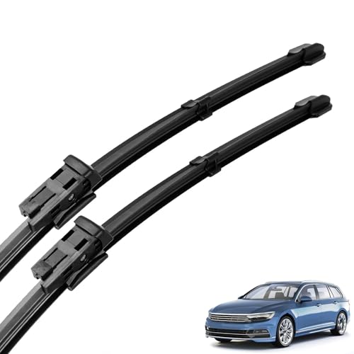 Limpiaparabrisas Coche para Passat B8 2015-2022 26'+18', Limpia Parabrisas Accesorios De Ventana Escobilla Limpiaparabrisas Fácil Instalar