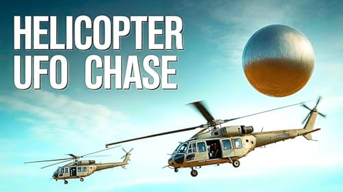 Exciting Video of Helicopters Exploring and Communicating with a UFO