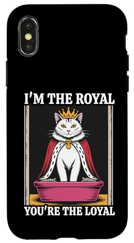 I'm The Royal You're The Loyal 킢LpgC{bNX ʔL X}zP[X iPhone X/XS p