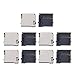 PoityA 10PCS Push-Push Type TF Micro SD Card Socket Adapter Automatic PCB Connector Memory Card Cases