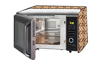 Stylista Microwave Oven Cover for Whirlpool 20 L Grill MW20GW, Printed